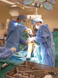 The centre mainly does hip and knee-replacement surgery.
